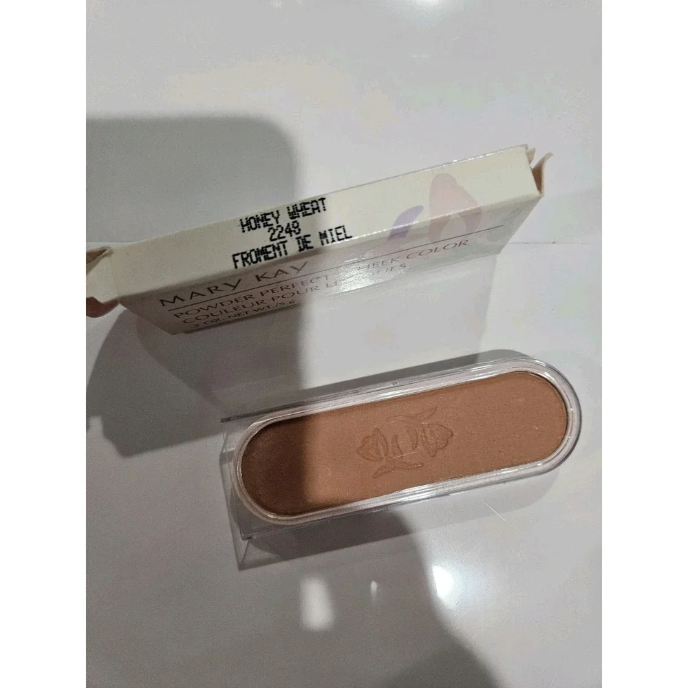 Mary Kay Powder Perfect Cheek Color Honey Wheat New